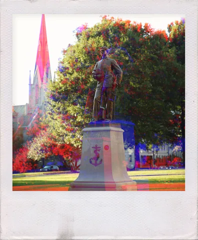Capitol Statue And Spire