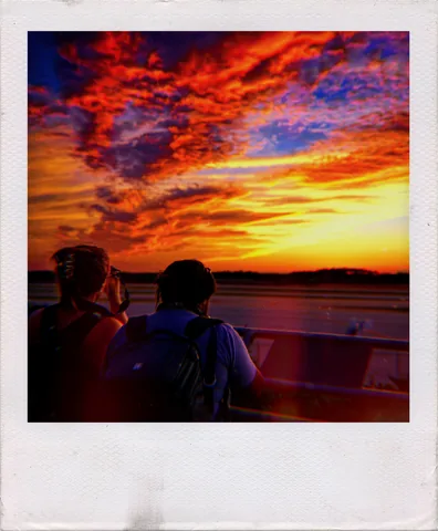 Watching The Sunset